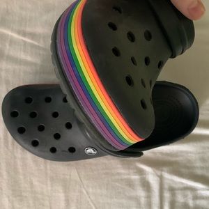 pride crocs